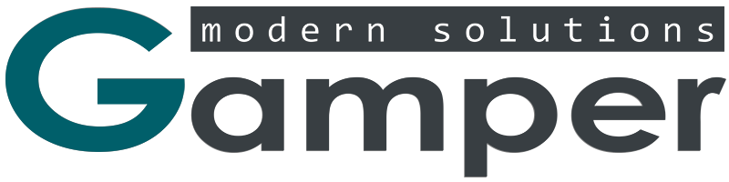 Logo Gamper - modern solutions